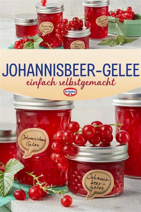 Johannisbeergelee als Käsetopping