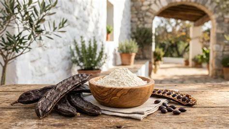 Johannisbrotkernmehl und typische Eiszutaten