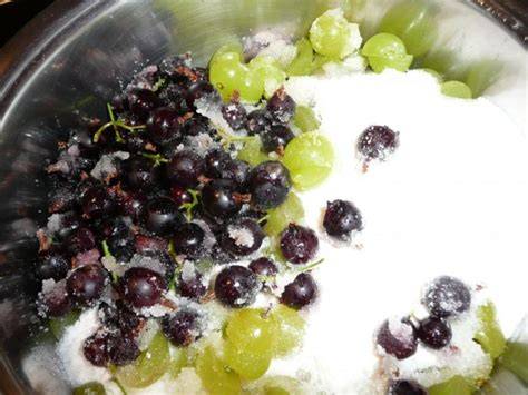 Jostabeeren und Bananen Zutaten