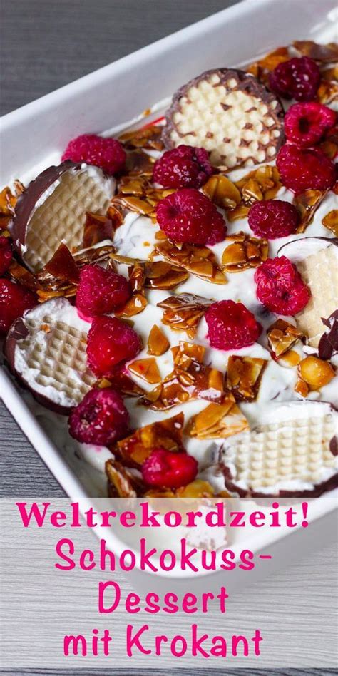 Käse-Sahne-Dessert mit Krokant