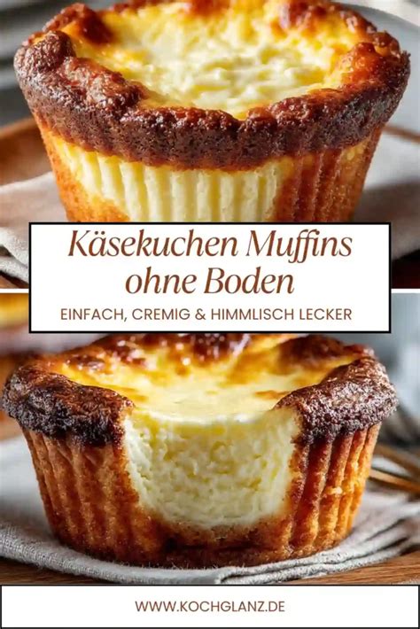 Käsekuchen Muffins auf einem Teller
