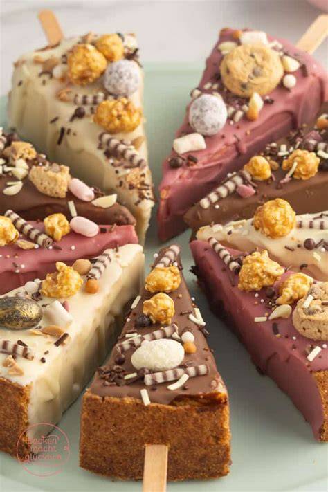 Käsekuchen am Stiel - Trend auf Social Media & Partys