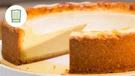 Käsekuchen auf Mürbeteig mit Mixerzubereitung