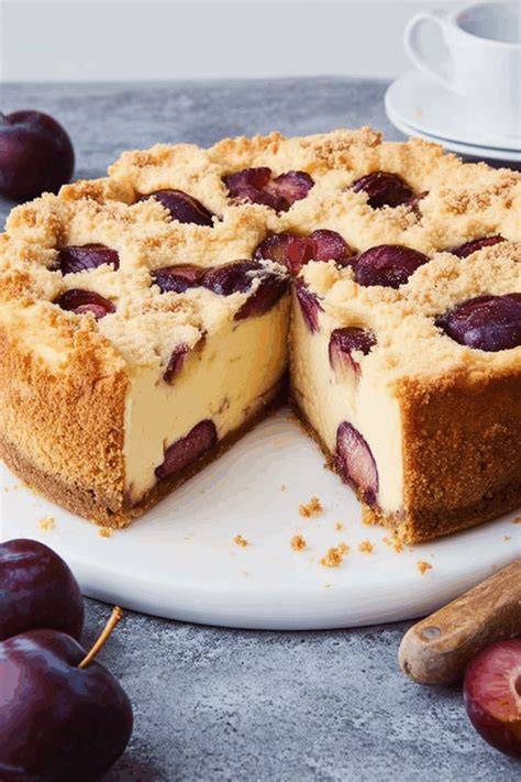 Käsekuchen mit Mürbeteigboden und Quarkfüllung