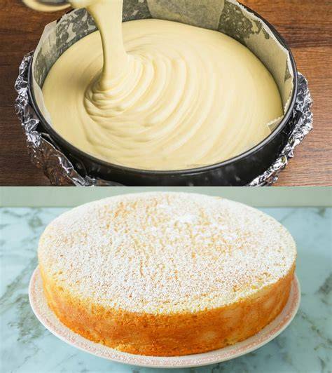 Käsekuchenmasse in Springform, bereit für den Ofen
