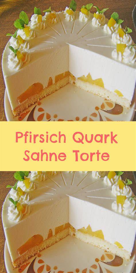 Käsesahne-Torte mit Quarkcreme