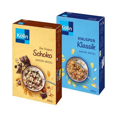 Kölln Haferflocken und Schokoblättchen