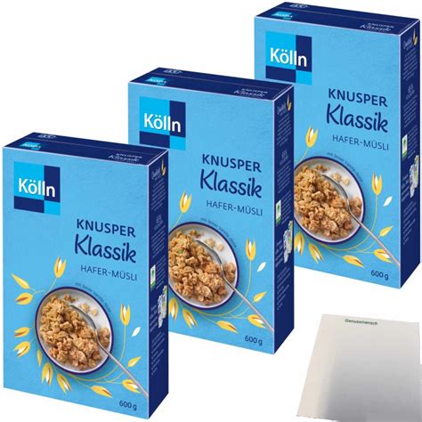 Kölln Knusper Waffel Produktfoto und Verpackung