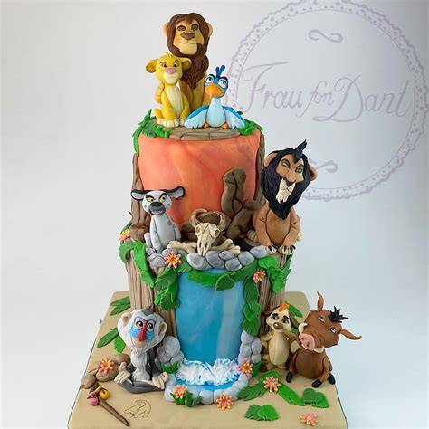 König der Löwen Torte Dekoration und Dekoideen