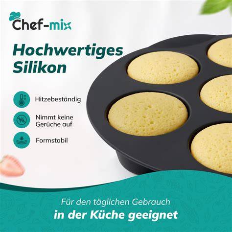 Küchengeräte: Hochleistungsmixer, Silikon-Muffinform und Dauerbackmatte