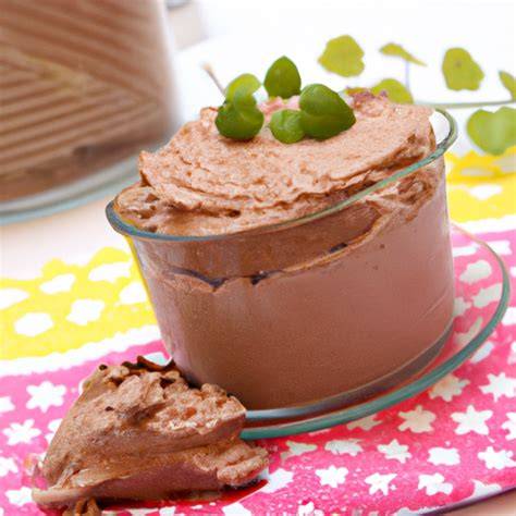 Küchenschritte: Schokoladenmousse anrühren und auf den Boden streichen