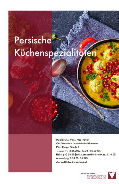 Küchenspezialitäten und Schauküche