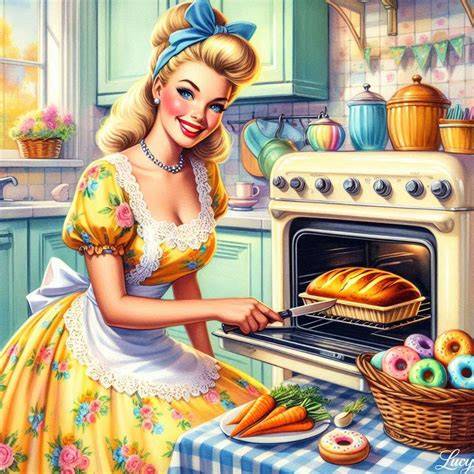 Küchenszene: Yazid beim Backen