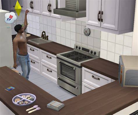 Kühlschrank und Ofen in Sims 4