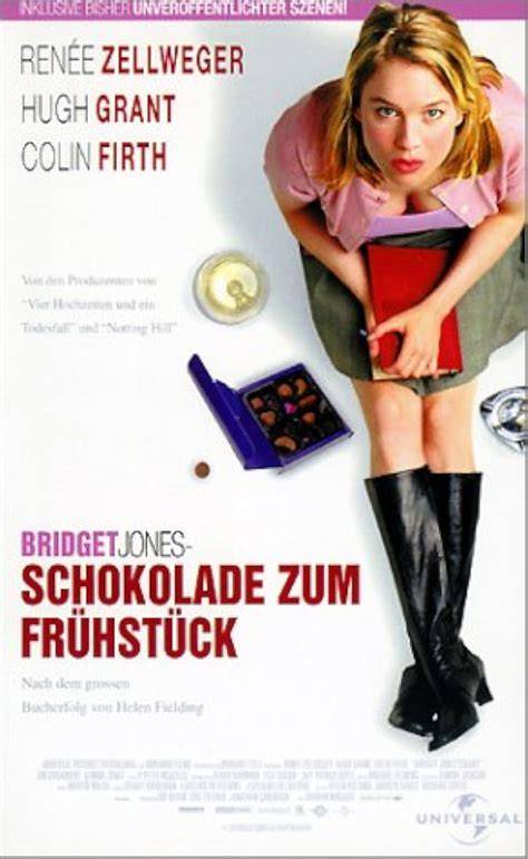 Künstlerische Filmplakat-Collage von „Bridget Jones - Schokolade zum Frühstück“