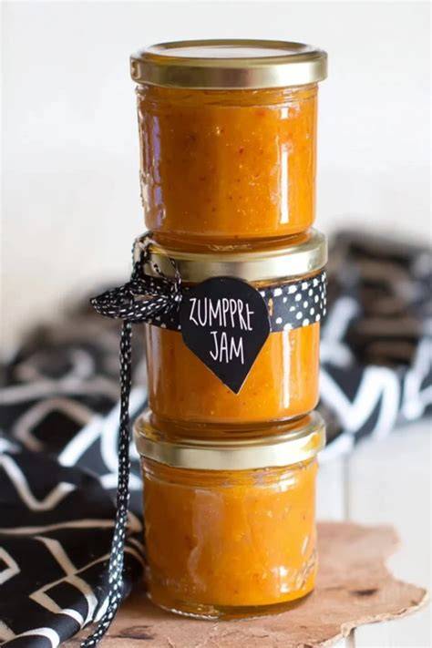 Kürbis Apfelsaft Marmelade - herbstlicher Genuss im Glas