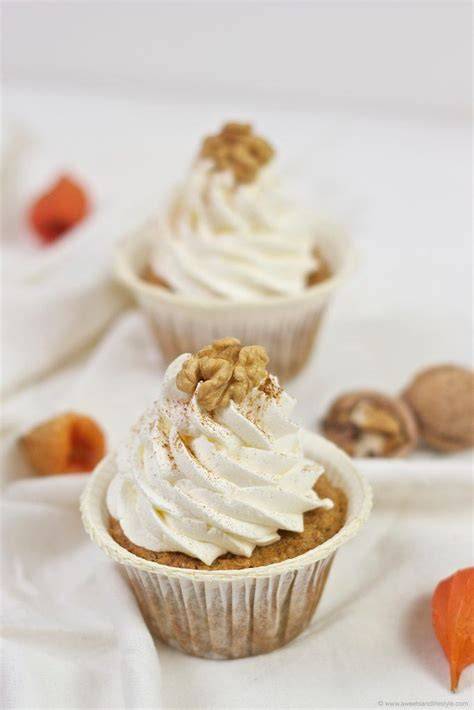 Kürbiscupcakes mit Zimt-Topping
