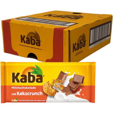 Kaba Packung neben Kaufland-Regal