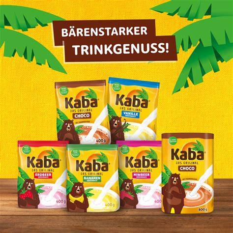 Kaba Schokoladentafeln und Trinkpulver