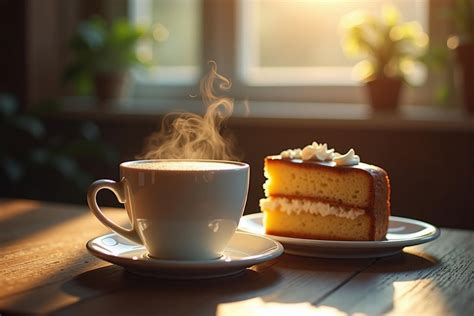 Kaffee und Schoko-Bananen-Kuchen: Perfekte Kombination
