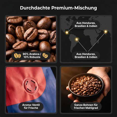 Kaffeebohnen in Honig - Fermentierungsprozess