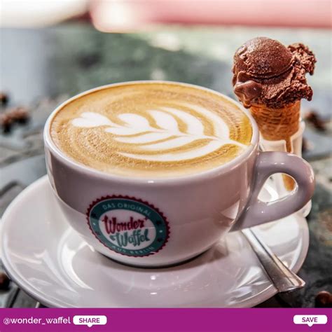 Kaffeespezialitäten bei Wonder Waffel