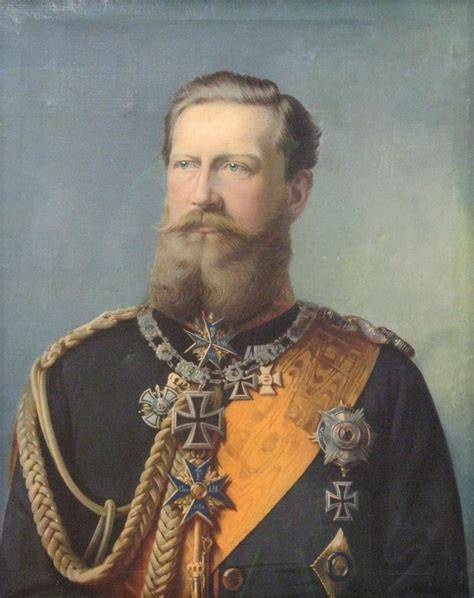 Kaiser Friedrich III. verteilt Lebkuchen an Nürnberger Kinder