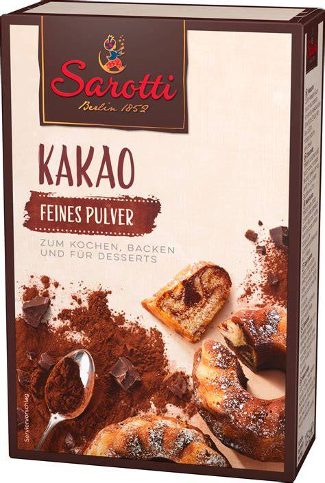 Kakao Pulver in Löffel und Haferflocken Schale