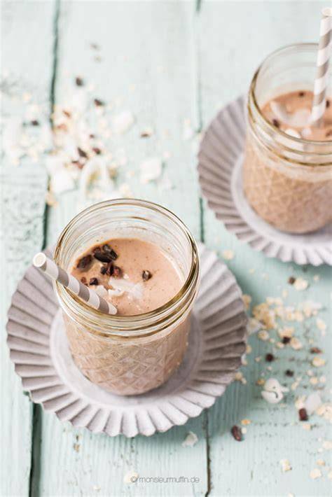 Kakao als Zutat in Müsli und Smoothie