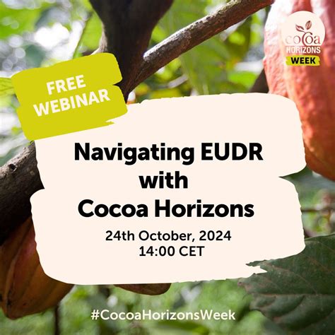 Kakaobauern Cocoa Horizons Programm