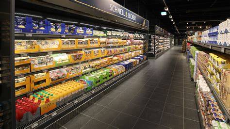 Kakaopackungen im Aldi-Sortiment