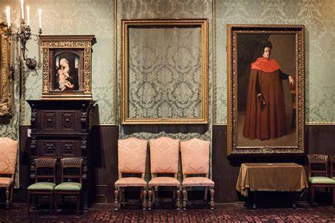 Kakaoplantage-Darstellung an der Museumswand
