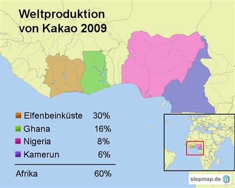 Kakaoproduktion in Ghana und Elfenbeinküste