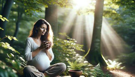 Kakaozeremonien, Meditation und Schwangerschaft