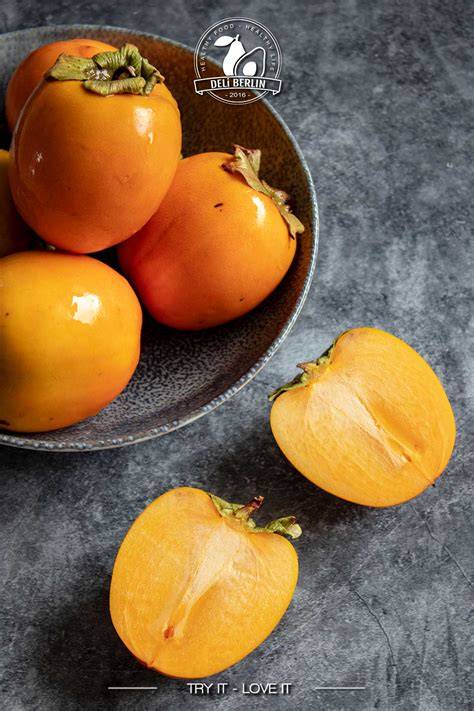 Kaki-Persimonen Herkunft und Fruchtbild