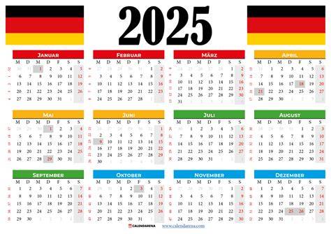 Kalender mit den Kindertag-Terminen