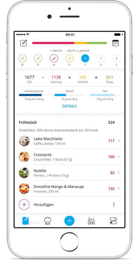 Kalorienzähler-App im Einsatz beim Lindor-Genuss