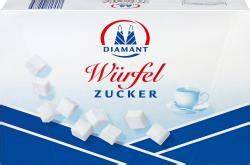 Kandis, Puderzucker und Würfelzucker