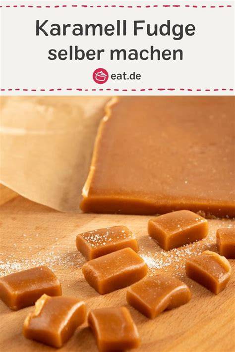 Karamell Fudge als Geschenk im Einmachglas und Papierbonbon-Optik