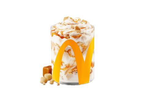 Karamell-McFlurry mit KitKat-Stücken
