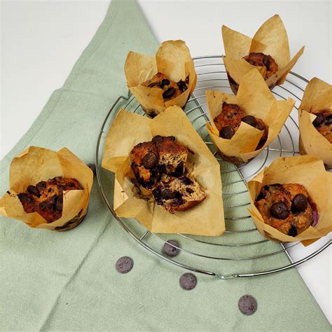 Karamell-Walnuss-Kekse in Muffinförmchen