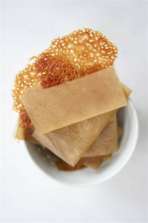 Karamellgitter als Kuchendekoration