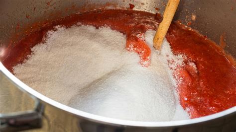 Karamellisierung von Zucker im Kochtopf