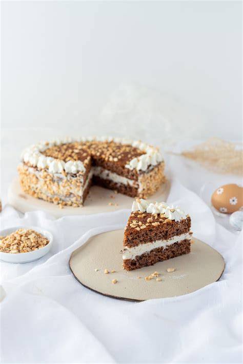Karotten Haselnuss Torte Low Carb