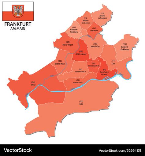 Karte: Beispielhafte Lidl-Filialen in Frankfurt am Main und Umkreis