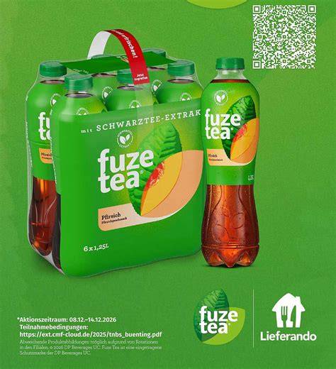 Karte: Berlin - Händler mit früheren Fuze Tea Aktionen und Preisregionen