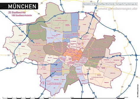 Karte: Filialdichte und Prospektverfügbarkeit in München und Haidhausen