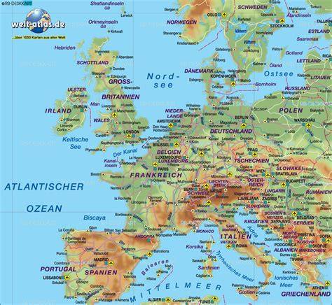 Karte: Geeignete Regionen für Trüffelanbau in Mitteleuropa