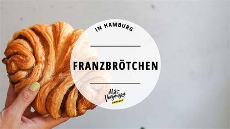 Karte: Herkunft der Franzbrötchen und Hamburg-Referenz