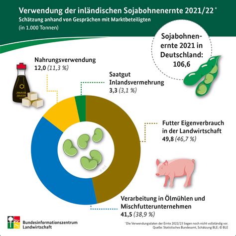 Karte: Herkunftsregionen von Sojabohnen für europäische Sojadrinks